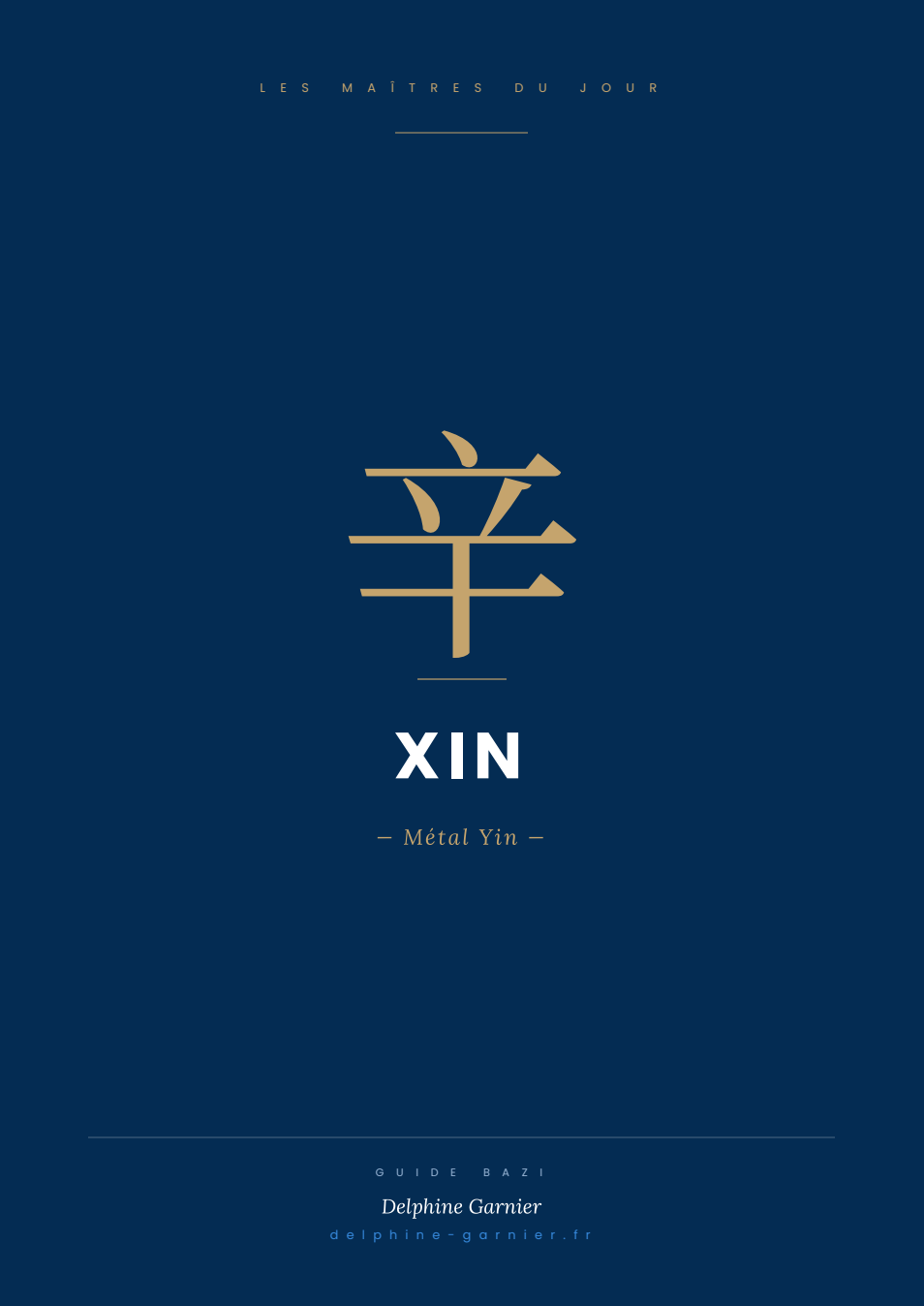 Couverture du guide Xin Métal Yin